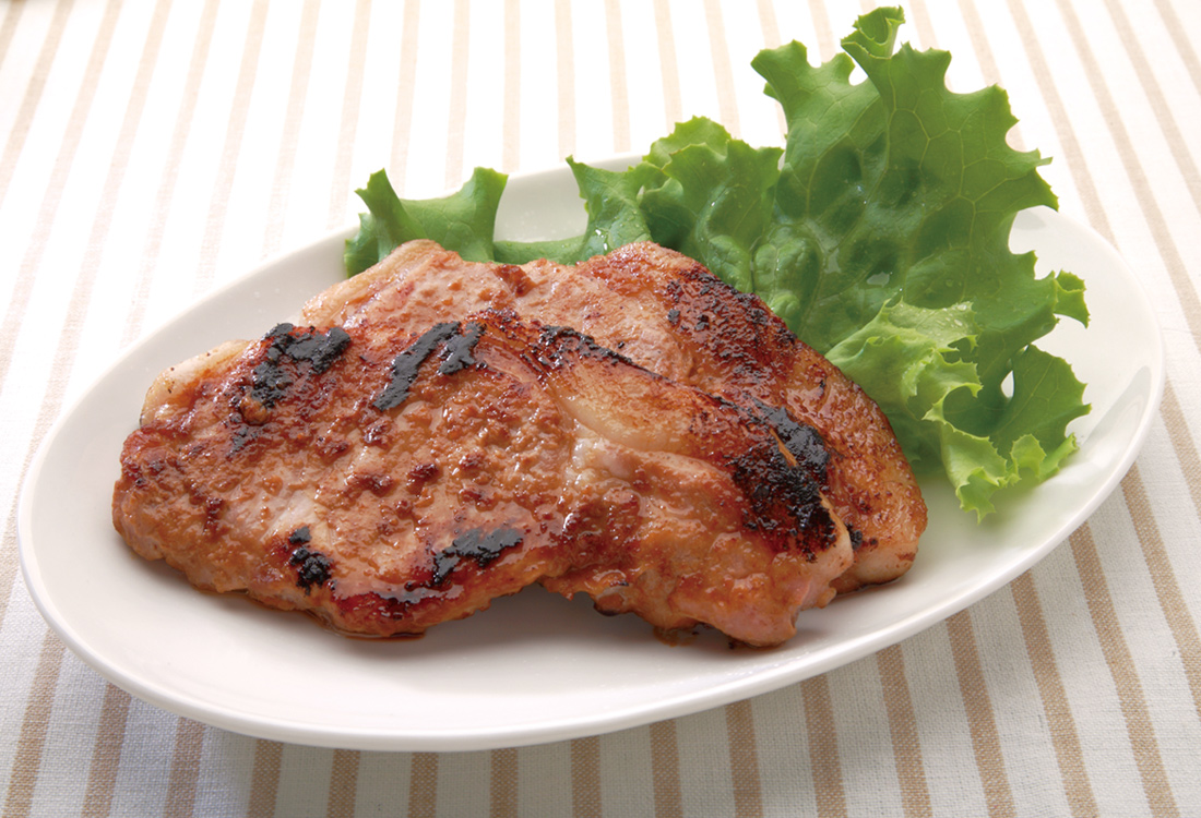 豚のみそ漬けステーキ