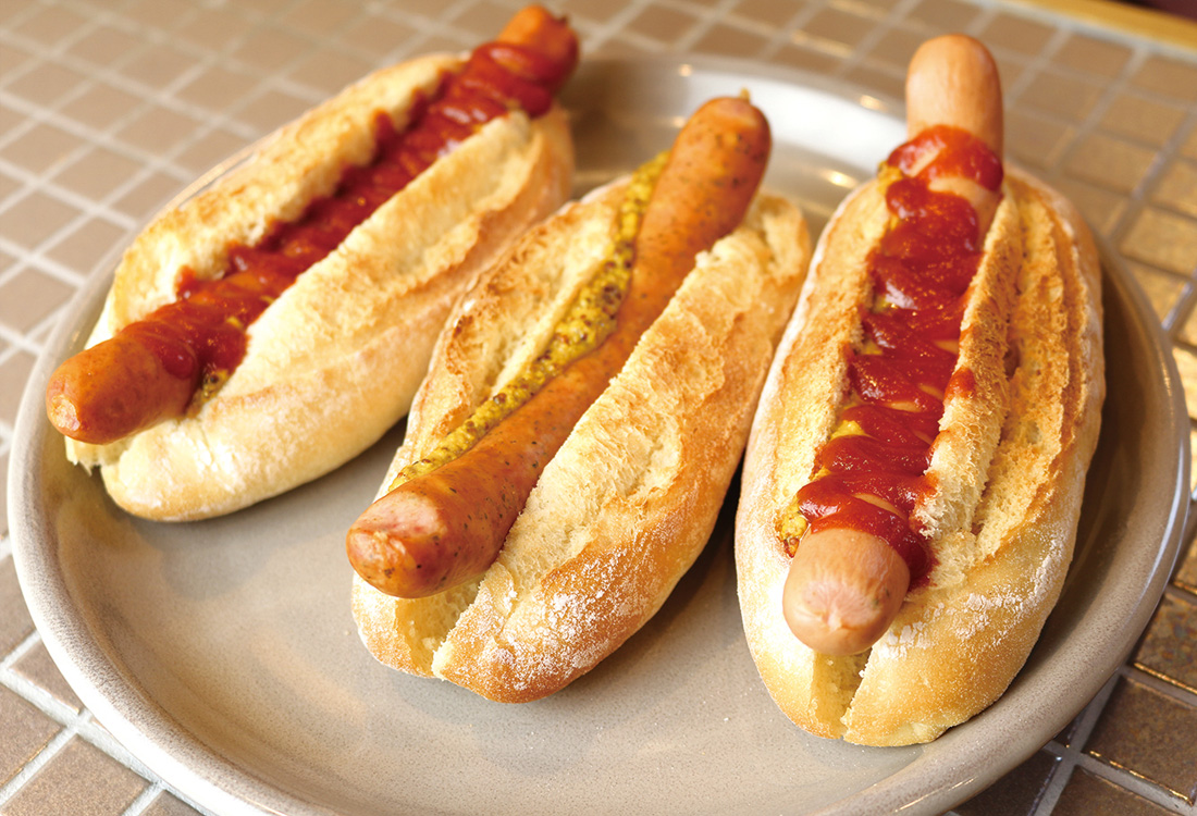 ソーセージ職人のホットドック